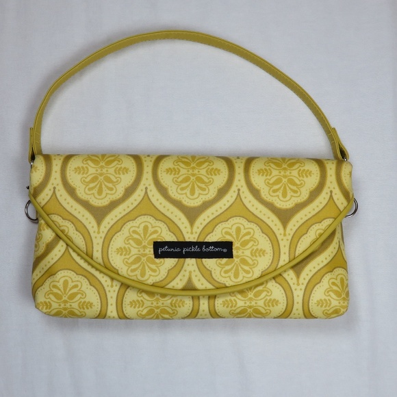 Petunia Pickle Bottom Diaper Bag Sunshine Yellow